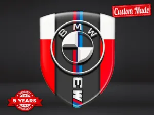 BMW Selbstklebendes Etikett Universal Hochwertig Robust